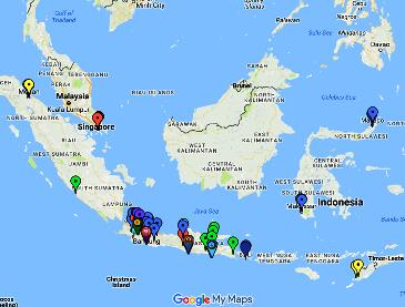 Lokasi Kampus Program Perkuliahan Siang Nomor
